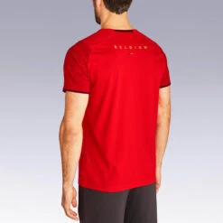 Kipsta België Voetbalshirt FF100 Heren Supportershirt EK 2020 Rood -Voetbal Sport Mode belgie voetbalshirt ff100 heren supportershirt ek 2020 rood 2