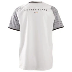 Kipsta Duitsland Voetbalshirt FF100 Kind Supportershirt EK 2020 Wit -Voetbal Sport Mode duitsland voetbalshirt ff100 kind supportershirt ek 2020 wit 2