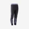 Kipsta Extra Warme Thermobroek Kind Keepwarm 900 Donkergrijs -Voetbal Sport Mode extra warme thermobroek kind keepwarm 900 donkergrijs
