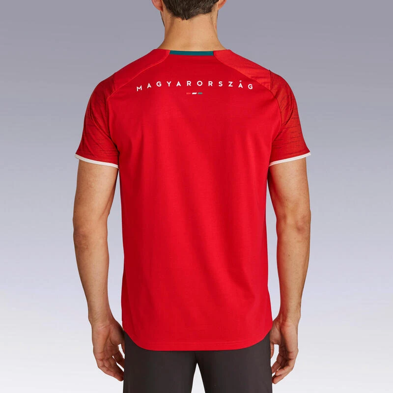 Kipsta Hongarije Voetbalshirt FF100 Heren Supportershirt EK 2020 Rood 6 Kipsta Hongarije Voetbalshirt FF100 Heren Supportershirt EK 2020 Rood - Afbeelding 4