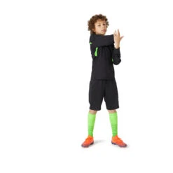 Kipsta Keepershort Voetbal Kinderen F100 Zwart -Voetbal Sport Mode keepershort voetbal kinderen f100 zwart 4