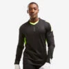 Kipsta Keepersshirt F500 Zwart -Voetbal Sport Mode keepersshirt f500 zwart