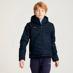 Kipsta Korte Warme Voetbaljas Kind Marineblauw