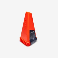 Kipsta Pionnen Essential 30 Cm Hoog, Set Van 4 Oranje