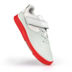 Kipsta Schoenen Voor Street Football Kinderen Barrio KID 19 Kipsta Schoenen Voor Street Football Kinderen Barrio KID -Voetbal Sport Mode schoenen voor street football barrio kid grijsrood 5