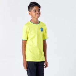 Kipsta SHIRT BRAZILIË FF100 KINDEREN 2022 15 Kipsta SHIRT BRAZILIË FF100 KINDEREN 2022 -Voetbal Sport Mode shirt brazilie ff100 kinderen 2022 5