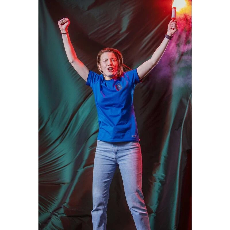 Kipsta SHIRT ITALIË FF100 KINDEREN 2024 6 Kipsta SHIRT ITALIË FF100 KINDEREN 2024 - Afbeelding 4