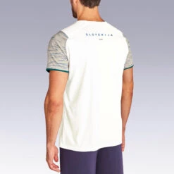 Kipsta Slovenië Voetbalshirt FF100 Heren Supportershirt EK 2020 Wit -Voetbal Sport Mode slovenie voetbalshirt ff100 heren supportershirt ek 2020 wit 2