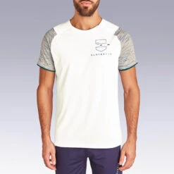 Kipsta Slovenië Voetbalshirt FF100 Heren Supportershirt EK 2020 Wit -Voetbal Sport Mode slovenie voetbalshirt ff100 heren supportershirt ek 2020 wit 3