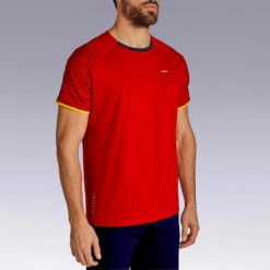 Kipsta Spanje Voetbalshirt FF100 Heren Supportershirt EK 2020 Rood 10 Kipsta Spanje Voetbalshirt FF100 Heren Supportershirt EK 2020 Rood -Voetbal Sport Mode spanje voetbalshirt ff100 heren supportershirt ek 2020 rood 3