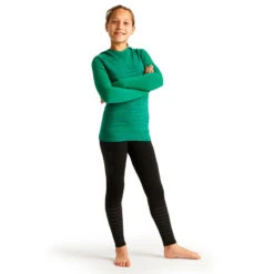 Kipsta Thermobroek Kind Keepdry 500 Zwart -Voetbal Sport Mode thermobroek kind keepdry 500 zwart 3