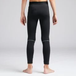 Kipsta THERMOBROEK VOOR KINDEREN KEEPCOMFORT 100 ZWART -Voetbal Sport Mode thermobroek voor kinderen keepcomfort 100 zwart 5
