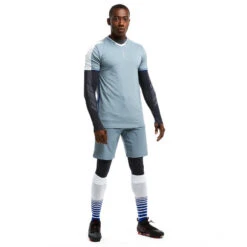 Kipsta Thermobroek Voor Voetbal Voor Volwassenen Keepwarm 900 Donkergrijs -Voetbal Sport Mode thermobroek voor voetbal voor volwassenen keepwarm 900 donkergrijs 11
