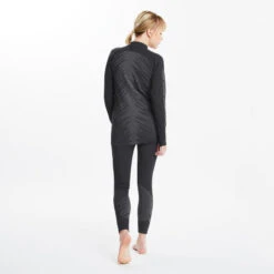 Kipsta Thermobroek Voor Voetbal Voor Volwassenen Keepwarm 900 Donkergrijs -Voetbal Sport Mode thermobroek voor voetbal voor volwassenen keepwarm 900 donkergrijs 5