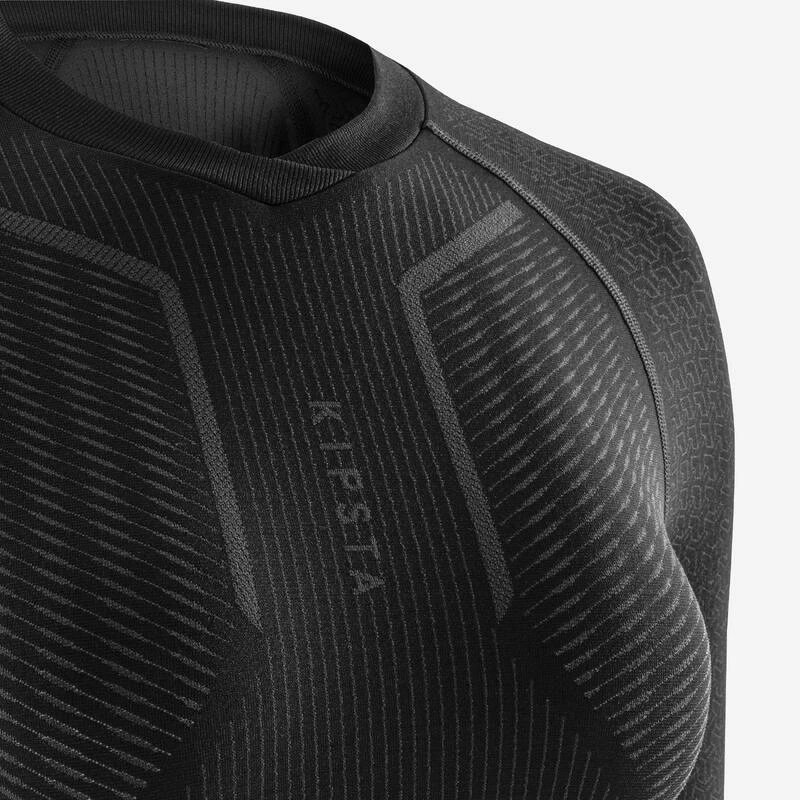 Kipsta Thermoshirt Voor Volwassenen Keepdry 500 LANGE MOUWEN 15 Kipsta Thermoshirt Voor Volwassenen Keepdry 500 LANGE MOUWEN - Afbeelding 13