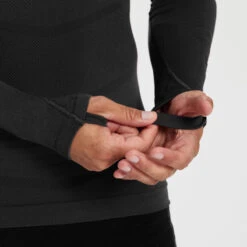 Kipsta Thermoshirt Voor Volwassenen Keepdry 500 LANGE MOUWEN 30 Kipsta Thermoshirt Voor Volwassenen Keepdry 500 LANGE MOUWEN -Voetbal Sport Mode thermoshirt voor volwassenen keepdry 500 lange mouwen zwart 8