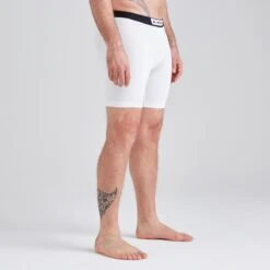 Kipsta Thermoshort Voor Voetbal Voor Volwassenen Keepcomfort 20 Kipsta Thermoshort Voor Voetbal Voor Volwassenen Keepcomfort -Voetbal Sport Mode thermoshort voor voetbal voor volwassenen keepcomfort wit 3