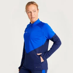 Kipsta Training Top Dames VIRALTO+ Blauw 9 Kipsta Training Top Dames VIRALTO+ Blauw -Voetbal Sport Mode training top dames viralto blauw 2