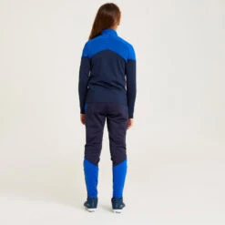 Kipsta Trainingsbroek Voor Voetbal Meisjes VIRALTO+ -Voetbal Sport Mode trainingsbroek voor voetbal meisjes viralto blauw 6