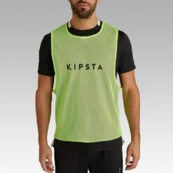 Kipsta Trainingshesje Volwassenen Omkeerbaar Geel/blauw -Voetbal Sport Mode trainingshesje volwassenen omkeerbaar geelblauw 2