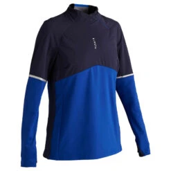 Kipsta Trainingsjack Voetbal Dames T500 Blauw