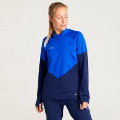 Kipsta Trainingsshirt VIRALTO Dames 26 Kipsta Trainingsshirt VIRALTO Dames -Voetbal Sport Mode trainingsshirt viralto dames blauw 9
