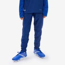 Kipsta Voetbal Trainingsbroek Kind Viralto Letters Marineblauw/blauw -Voetbal Sport Mode voetbal trainingsbroek kind viralto letters marineblauwblauw 3