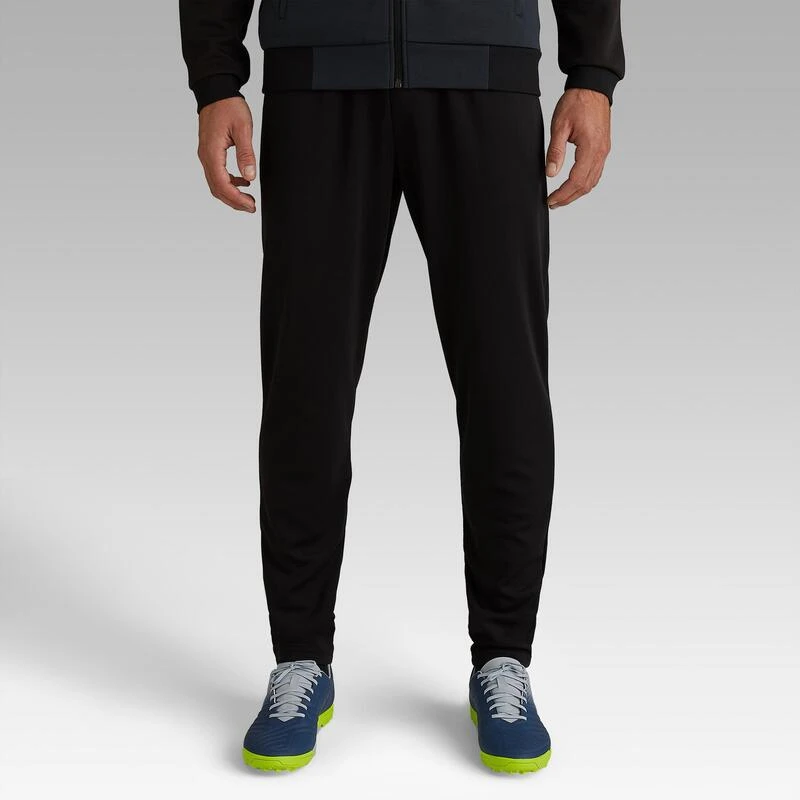 Kipsta Voetbal Trainingsbroek T100 Zwart 6 Kipsta Voetbal Trainingsbroek T100 Zwart - Afbeelding 4