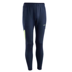 Kipsta Voetbal Trainingsbroek Traxium Marineblauw/geel -Voetbal Sport Mode voetbal trainingsbroek traxium marineblauwgeel 1