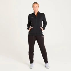Kipsta VOETBALBROEK VOOR DAMES ESSENTIEL ZWART -Voetbal Sport Mode voetbalbroek voor dames essentiel zwart 6