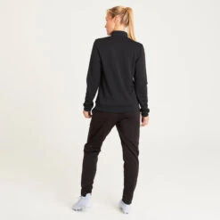 Kipsta VOETBALBROEK VOOR DAMES ESSENTIEL ZWART -Voetbal Sport Mode voetbalbroek voor dames essentiel zwart 7