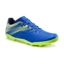 Kipsta Voetbalschoenen Kind Agility 140 FG Blauw/geel