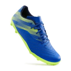 Kipsta Voetbalschoenen Kind Agility 140 FG Blauw/geel 10 Kipsta Voetbalschoenen Kind Agility 140 FG Blauw/geel -Voetbal Sport Mode voetbalschoenen kind agility 140 fg blauwgeel 3