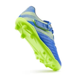 Kipsta Voetbalschoenen Kind Agility 140 FG Klittenband Blauw/geel 11 Kipsta Voetbalschoenen Kind Agility 140 FG Klittenband Blauw/geel -Voetbal Sport Mode voetbalschoenen kind agility 140 fg klittenband blauwgeel 4