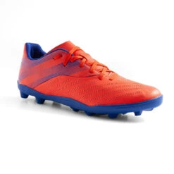 Kipsta Voetbalschoenen Kind Agility 140 FG Rood/blauw