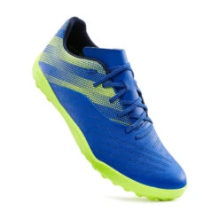 Kipsta Voetbalschoenen Kind Agility 140 TF Blauw/geel -Voetbal Sport Mode voetbalschoenen kind agility 140 tf blauwgeel 3