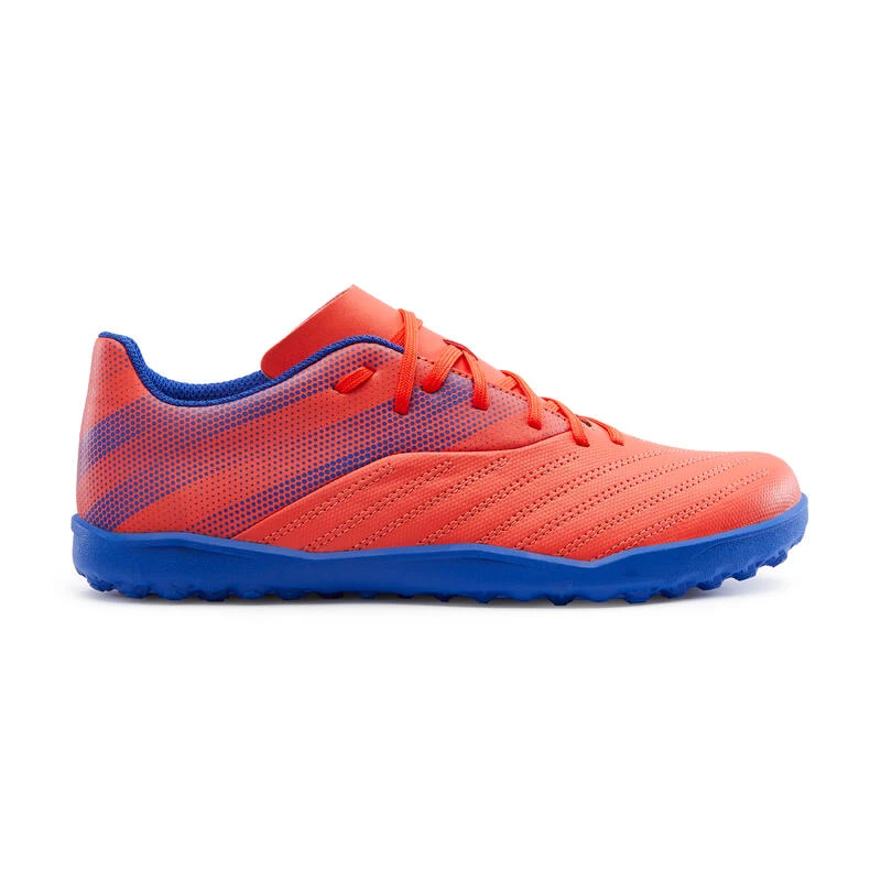 Kipsta Voetbalschoenen Kind Agility 140 TF Rood/blauw 4 Kipsta Voetbalschoenen Kind Agility 140 TF Rood/blauw - Afbeelding 2