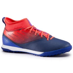 Kipsta Voetbalschoenen Kind Agility 500 MID TF Blauw