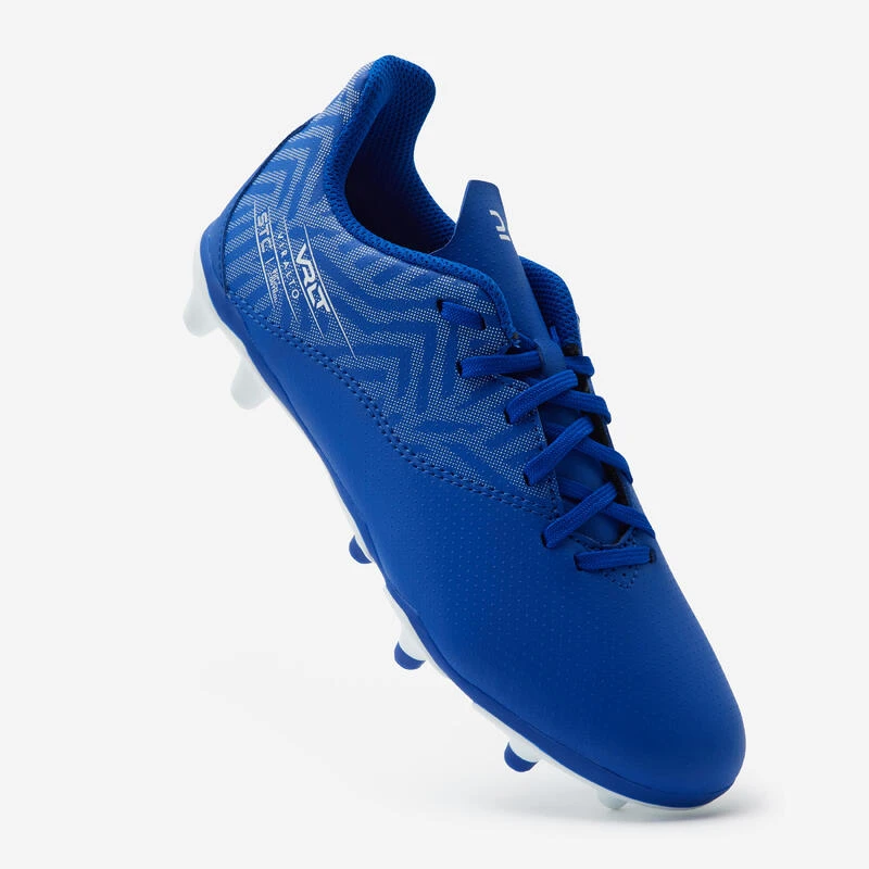 Kipsta Voetbalschoenen Kind Viralto I FG Blauw/wit 6 Kipsta Voetbalschoenen Kind Viralto I FG Blauw/wit - Afbeelding 4