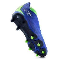 Kipsta Voetbalschoenen Kind Viralto III FG Blauw/fluogroen -Voetbal Sport Mode voetbalschoenen kind viralto iii fg blauwfluogroen 4
