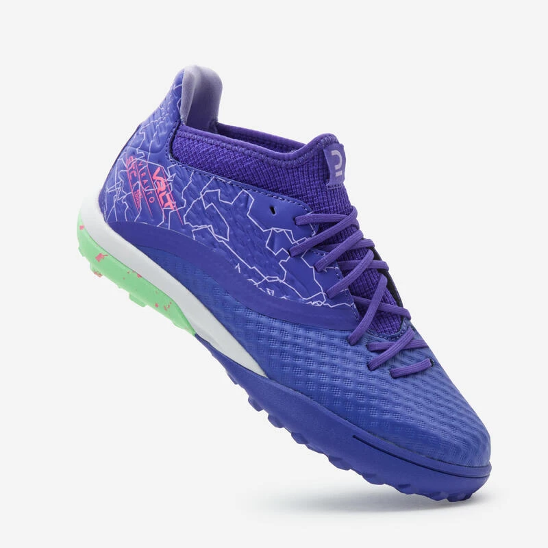 Kipsta Voetbalschoenen Kind Viralto III TF Alpha Paars 6 Kipsta Voetbalschoenen Kind Viralto III TF Alpha Paars - Afbeelding 4