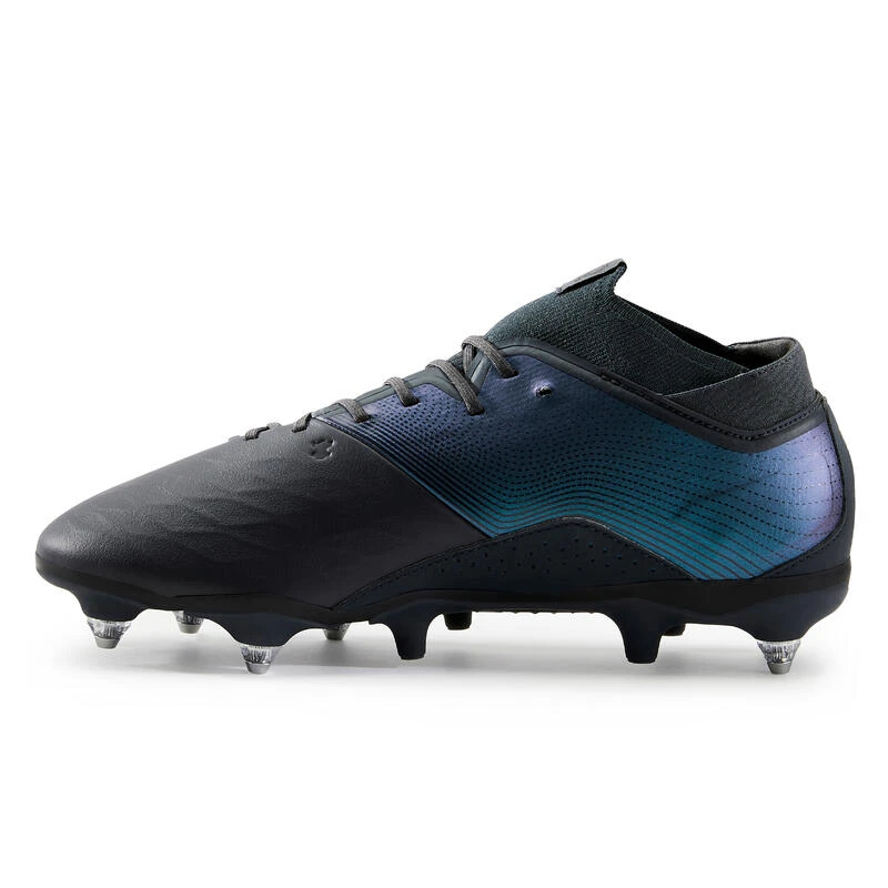Kipsta VOETBALSCHOENEN VIRALTO IV PREMIUM LEER SG ZWART 5 Kipsta VOETBALSCHOENEN VIRALTO IV PREMIUM LEER SG ZWART - Afbeelding 3