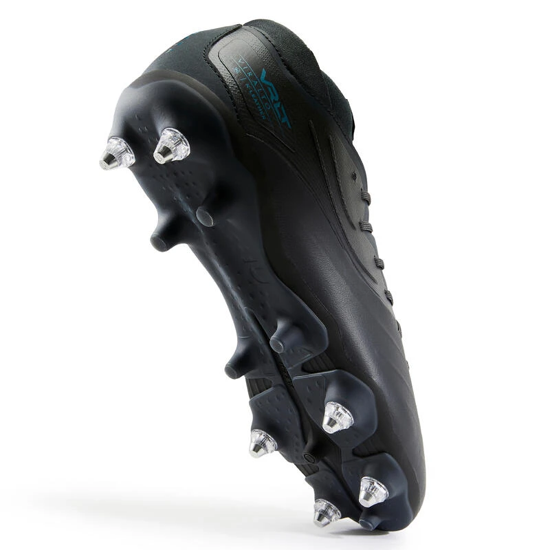 Kipsta VOETBALSCHOENEN VIRALTO IV PREMIUM LEER SG ZWART 7 Kipsta VOETBALSCHOENEN VIRALTO IV PREMIUM LEER SG ZWART - Afbeelding 5