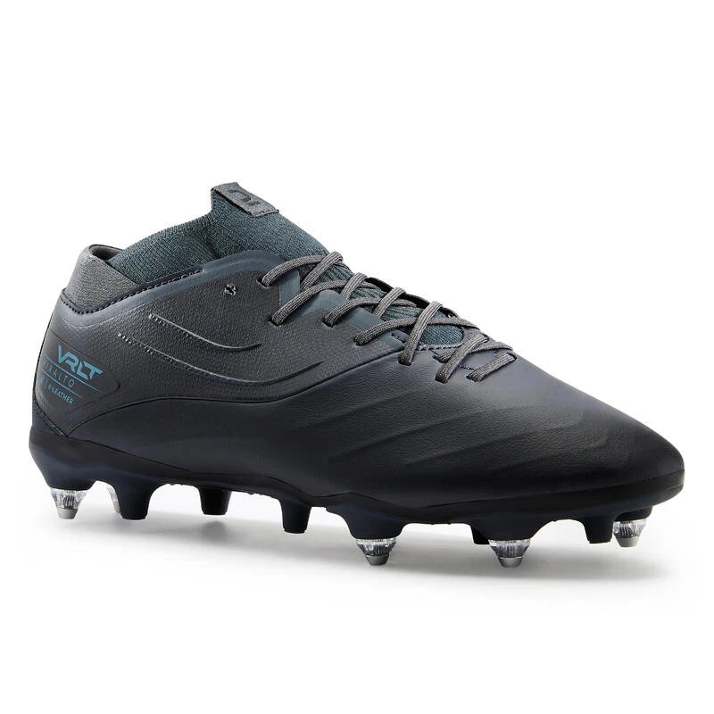 Kipsta VOETBALSCHOENEN VIRALTO IV PREMIUM LEER SG ZWART 3 Kipsta VOETBALSCHOENEN VIRALTO IV PREMIUM LEER SG ZWART