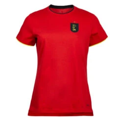 Kipsta Voetbalshirt België FF100 Dames WK 2022 11 Kipsta Voetbalshirt België FF100 Dames WK 2022 -Voetbal Sport Mode voetbalshirt belgie ff100 dames wk 2022 4