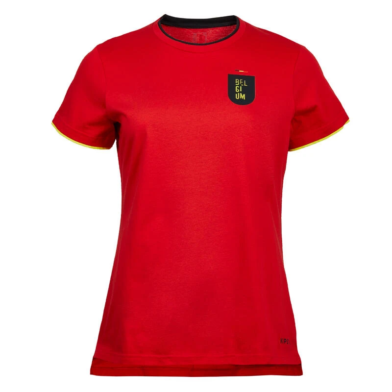 Kipsta Voetbalshirt België FF100 Dames WK 2022 7 Kipsta Voetbalshirt België FF100 Dames WK 2022 - Afbeelding 5