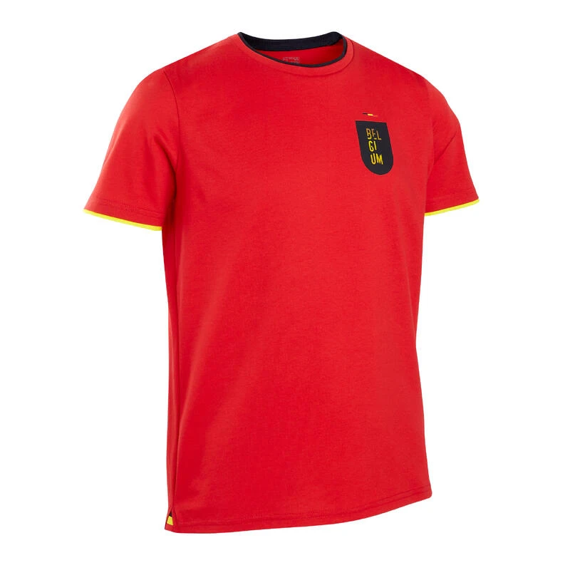 Kipsta Voetbalshirt België FF100 Kind WK 2022 3 Kipsta Voetbalshirt België FF100 Kind WK 2022