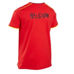 Kipsta Voetbalshirt België FF100 Kinderen 2024 -Voetbal Sport Mode voetbalshirt belgie ff100 kinderen 2024 1