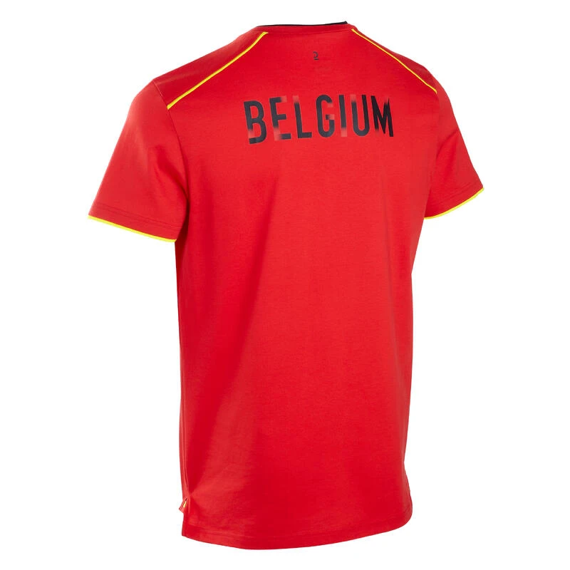 Kipsta Voetbalshirt België FF100 Volwassenen 2024 4 Kipsta Voetbalshirt België FF100 Volwassenen 2024 - Afbeelding 2