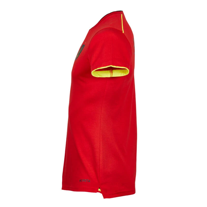 Kipsta Voetbalshirt België FF100 Volwassenen 2024 6 Kipsta Voetbalshirt België FF100 Volwassenen 2024 - Afbeelding 4